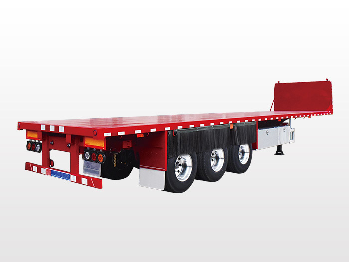 Flatbed Transport Semi-Trailer